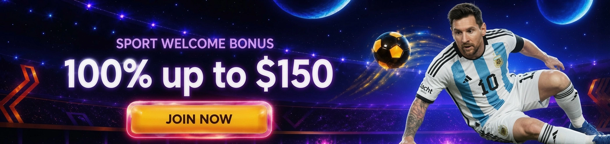 NovaJackpot - Sport Welcome Bonus 100% up to $150